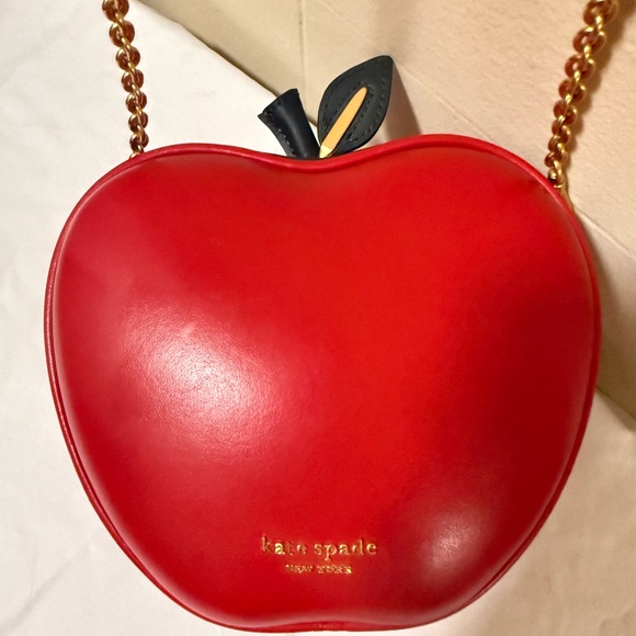 Kate Spade Cherry Red Apple Crossbody Bag